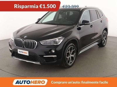 Usata BMW X1 xLine 150 CV (110 kW) 2019 Nero SUV