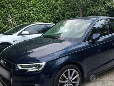 Usata Audi A3 110 CV (80 kW) 2016 Blu Berlina