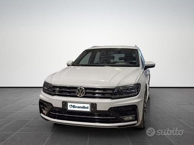 Usata VW Tiguan Advance 150 CV (110 kW) 2018 Bianco SUV