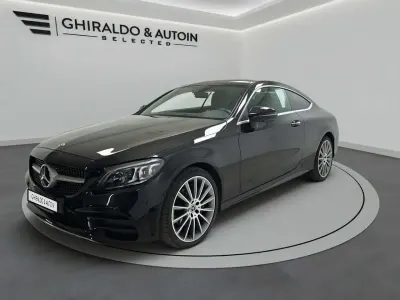 Usata Mercedes C220 Premium Plus 194 CV (142 kW) 2021 Nero Coupé