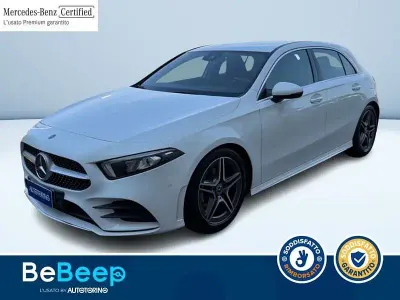 Usata Mercedes A160 Premium 95 CV (69 kW) 2020 Bianco pastello Utilitaria