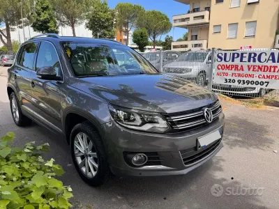 Usata VW Tiguan Sport 140 CV (102 kW) 2012 Marrone SUV