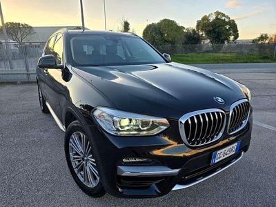Usata BMW X3 Luxury Line 190 CV (139 kW) 2021 Nero SUV