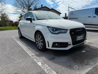 Usata Audi A1 S-Line 90 CV (66 kW) 2011 Bianco Utilitaria
