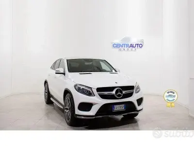 Begagnad Mercedes GLE350 Premium Plus 258 HK (189 kW) 2017 Vit Sportkupé