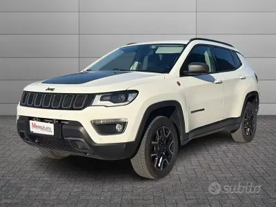 Usata Jeep Compass Trailhawk 170 CV (125 kW) 2018 Bianco SUV