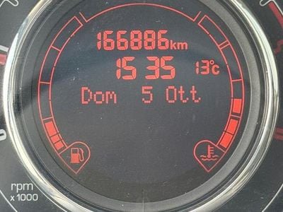 Usata Fiat 500 75 CV (55 kW) 2011 Nero Utilitaria