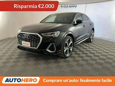 Usata Audi Q3 S-Line 190 CV (139 kW) 2020 Nero SUV