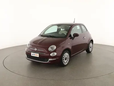 Usata Fiat 500 Lounge 70 CV (51 kW) 2017 Rosso Utilitaria