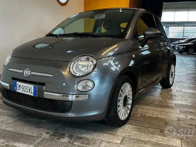 Usata Fiat 500 Lounge 69 CV (50 kW) 2012 Grigio Utilitaria