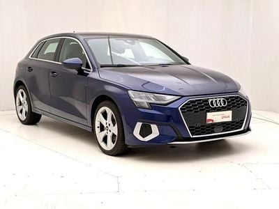 Usata Audi A3 Advanced 150 CV (110 kW) 2021 Blu Berlina