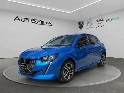 Usata Peugeot 208 Allure 75 CV (55 kW) 2022 Blu Utilitaria