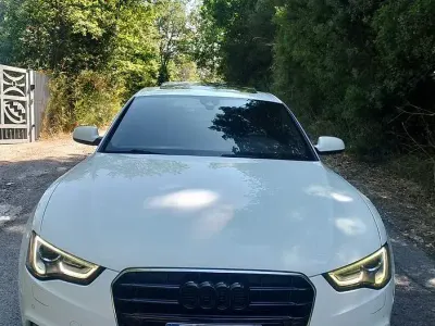 Usata Audi A5 S-Line 2014 Bianco Coupé