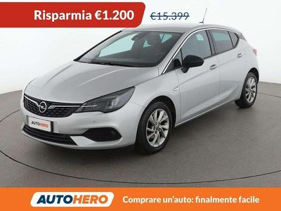 Usata Opel Astra Business Elegance 122 CV (89 kW) 2021 Argento Berlina