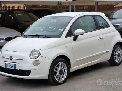 Usata Fiat 500 Sport 69 CV (50 kW) 2008 Bianco Berlina