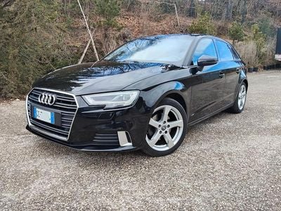 Usata Audi A3 Sport 150 CV (110 kW) 2017 Nero Berlina