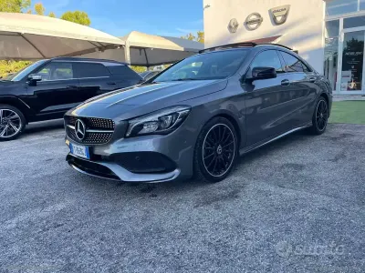 Usata Mercedes CLA200 Premium 136 CV (100 kW) 2018 Grigio Berlina