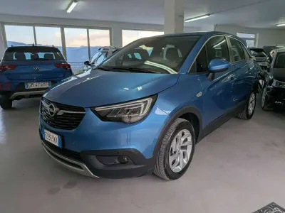Usata Opel Crossland X Ultimate 110 CV (80 kW) 2019 Blu/azzurro SUV
