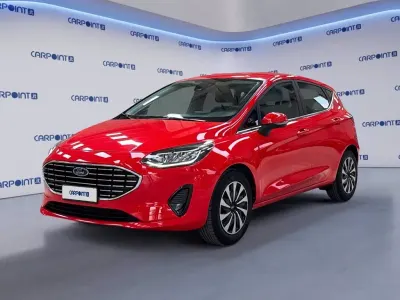 Usata Ford Fiesta Titanium 125 CV (91 kW) 2022 Rosso Utilitaria