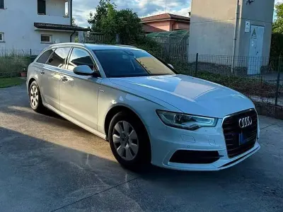 Usata Audi A6 Business Plus 177 CV (130 kW) 2014 Bianco Station wagon