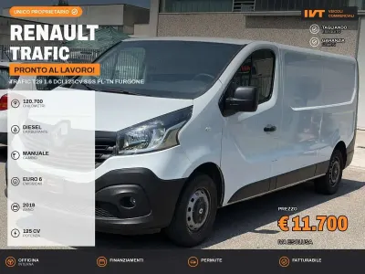 Usata Renault Trafic 125 CV (91 kW) 2018 Bianco Monovolume