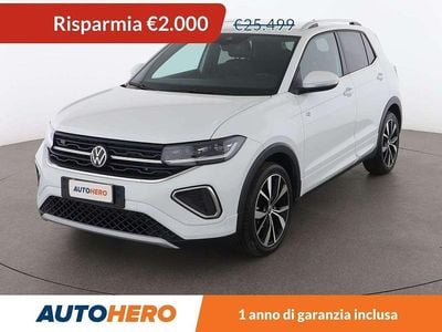 Bianco Usata 2024 VW T-Cross R-line SUV | 23.499 € (Buon prezzo)