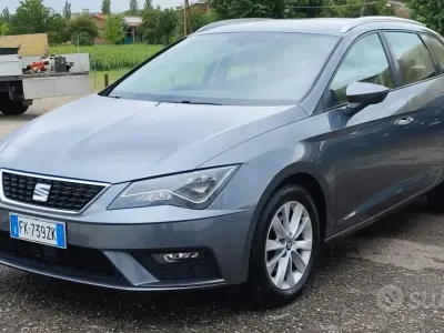 Usata Seat Leon Business 115 CV (84 kW) 2017 Grigio Berlina