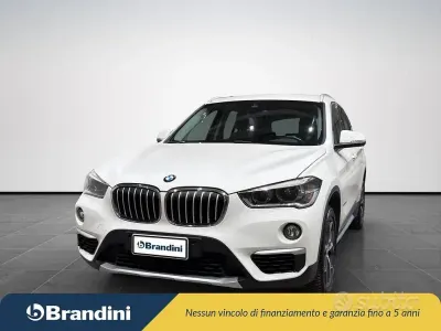 Usata BMW X1 xLine 150 CV (110 kW) 2018 Bianco SUV