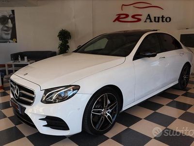 Usata Mercedes E220 Premium 194 CV (142 kW) 2016 Bianco Berlina