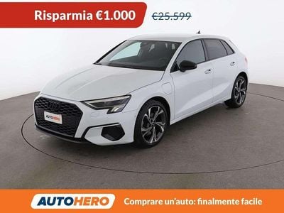 Usata Audi A3 Advanced 204 CV (150 kW) 2022 Bianco Berlina