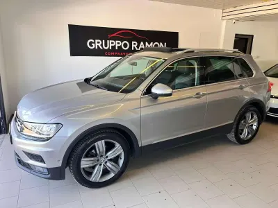 Usata VW Tiguan Advance 150 CV (110 kW) 2018 Grigio SUV
