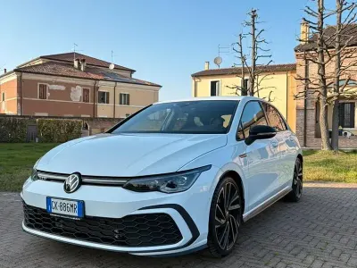Usata VW Golf VIII GTD 200 CV (147 kW) 2021 Bianco Berlina
