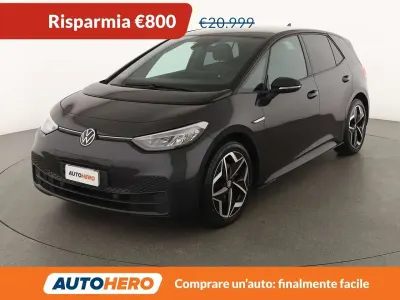 Usata VW ID.3 Pro Performance 69 kW (95 CV) 2021 Nero Utilitaria