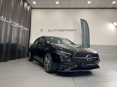 Usata Mercedes A200 AMG line 150 CV (110 kW) 2024 Nero Berlina