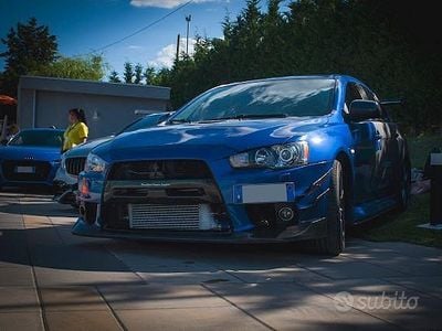 Usata Mitsubishi Lancer Evolution 295 CV (216 kW) 2011 Blu Berlina