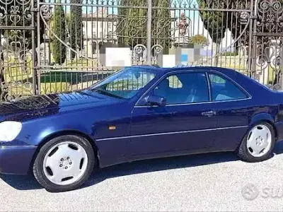 Usata Mercedes CL500 320 CV (235 kW) 1995 Blu Coupé