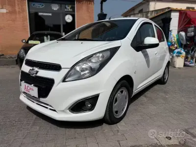 Usata Chevrolet Spark LS 68 CV (50 kW) 2013 Bianco Utilitaria