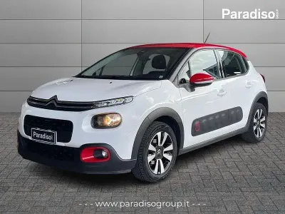 Usata Citroën C3 Shine 102 CV (75 kW) 2019 Bianco Utilitaria