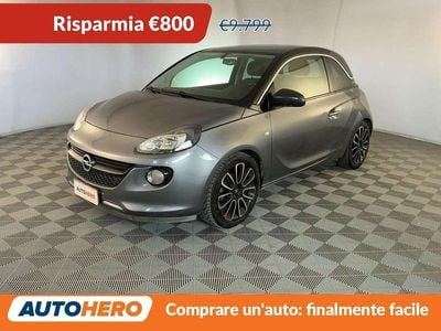 Usata Opel Adam Glam 70 CV (51 kW) 2018 Grigio Utilitaria