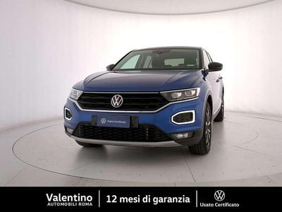 Usata VW T-Roc Style 116 CV (85 kW) 2021 Blu SUV