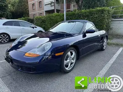 Usata Porsche Boxster 220 CV (161 kW) 2002 Bluazzurro Cabrio