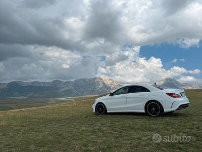 Usata Mercedes CLA200 136 CV (100 kW) 2018 Bianco Coupé