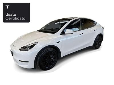 Occasion Tesla Model Y Long Range AWD 258 kW (351 ch) 2023 Blanc SUV