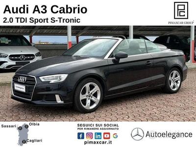 usata Audi A3 Cabriolet 2.0 tdi Sport 150cv s-tronic