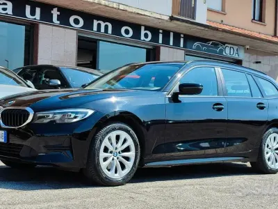 Usata BMW 320e Advantage 190 CV (139 kW) 2020 Nero Station wagon
