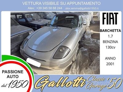 Usata Fiat Barchetta 131 CV (96 kW) 2001 Argento Cabrio