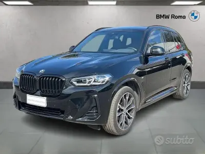Usata BMW X3 M Sport 184 CV (135 kW) 2023 Black sapphire metallic SUV