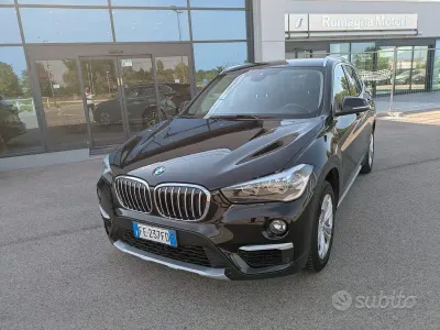 Usata BMW X1 Advantage 116 CV (85 kW) 2016 Nero SUV
