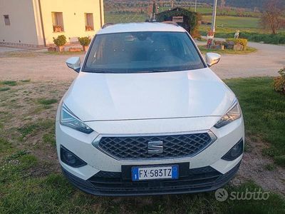 Begagnad Seat Tarraco 150 HK (110 kW) 2019 Vit SUV
