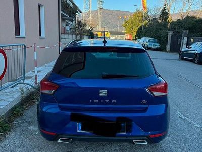 Usata Seat Ibiza FR 95 CV (69 kW) 2019 Blu Utilitaria